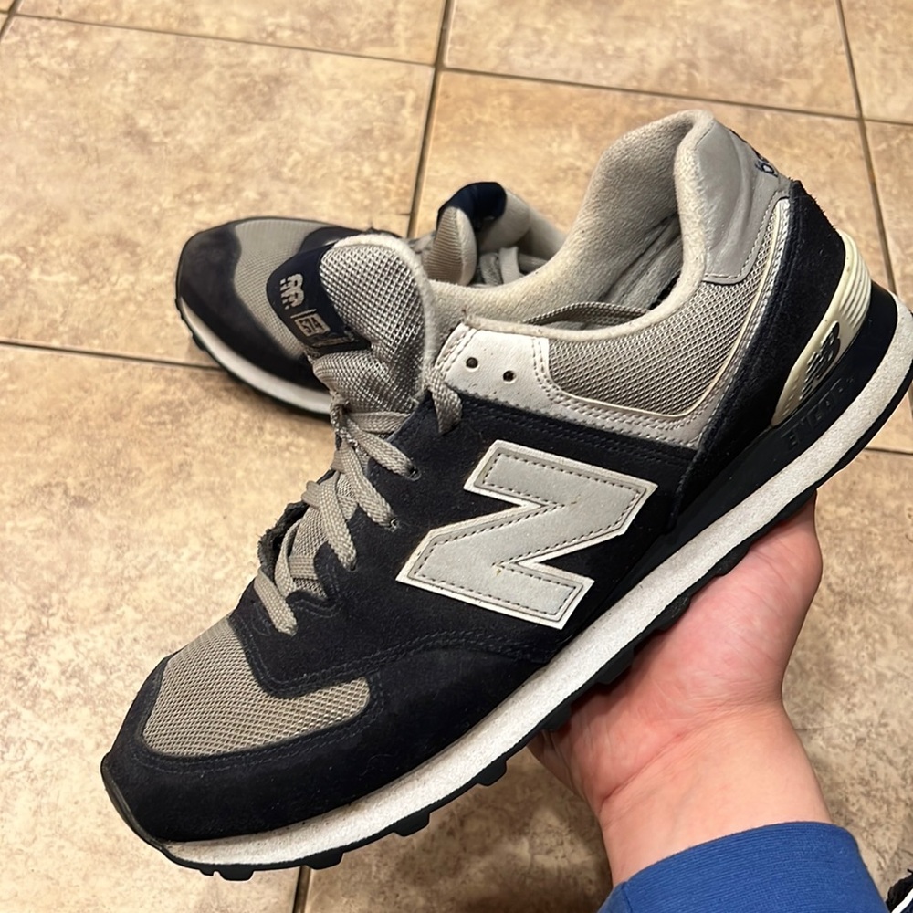 COPY - New Balance 574 Reflective Good Condition Mens 12
